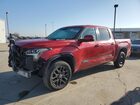 2024 Toyota Tundra Platinum Hv Красный vin: 5TFNC5DBXRX050706 Damage: Left Front Door, Dent(S) W/ Paint Dmg, 5 To 6 Inches