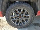 2024 Toyota Tundra Platinum Hv Красный vin: 5TFNC5DBXRX050706 Damage: Right Rear Wheel, Curb Rash, > 12 Inches