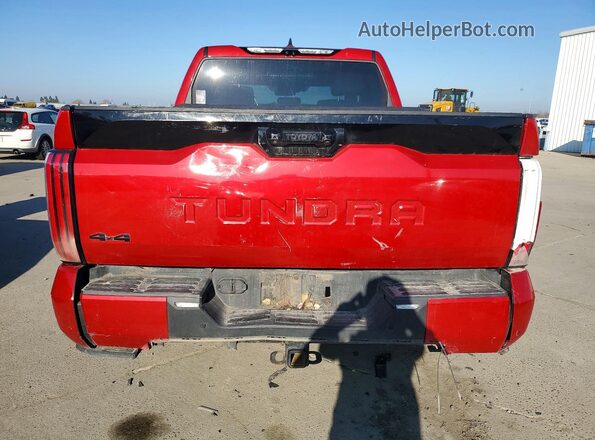 5TFNC5DBXRX050706 2024 TOYOTA TUNDRA Красный Вид сзади