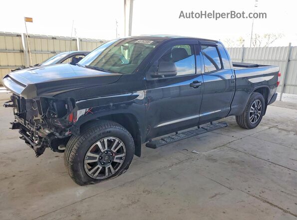 5TFRM5F10KX136244 2019 TOYOTA TUNDRA Black Front left