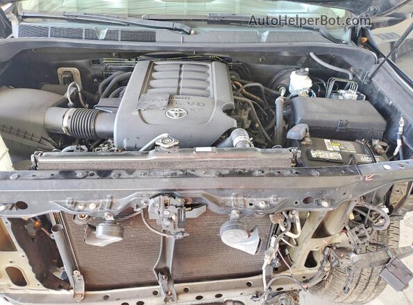 5TFRM5F10KX136244 2019 TOYOTA TUNDRA Black Engine compartment view