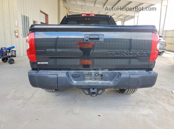 5TFRM5F10KX136244 2019 TOYOTA TUNDRA Black Rear view