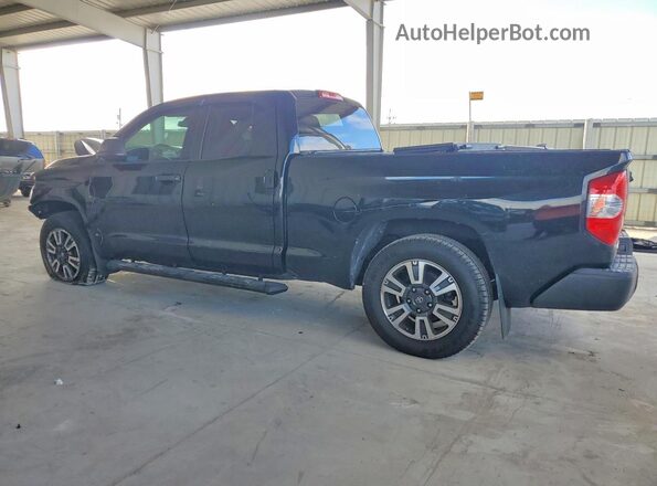 5TFRM5F10KX136244 2019 TOYOTA TUNDRA Black Rear left