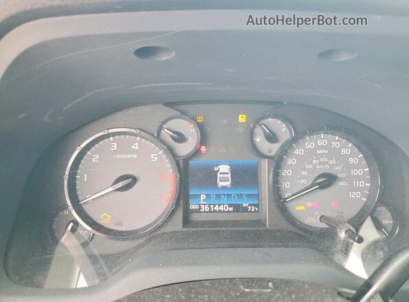 5TFRM5F11GX101896 2016 TOYOTA TUNDRA Белый Вид щитка приборов