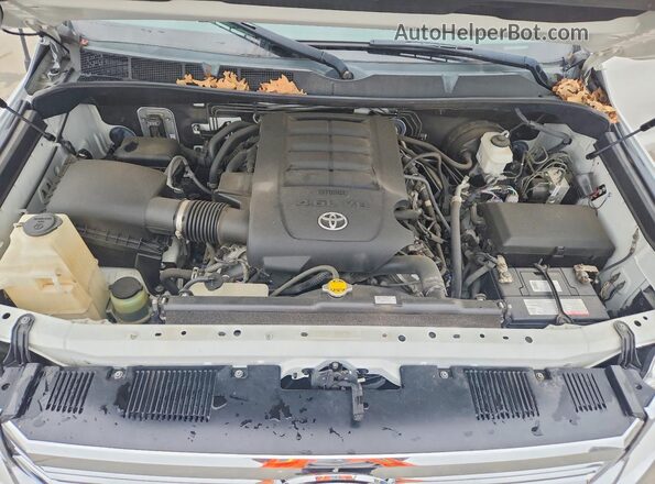 5TFRM5F13HX114165 2017 TOYOTA TUNDRA White Vista interior trasera
