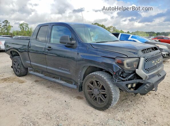 5TFRM5F13KX142300 2019 TOYOTA TUNDRA Черный Передняя правая четверть