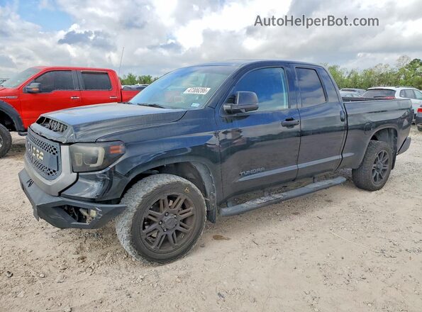5TFRM5F13KX142300 2019 TOYOTA TUNDRA Черный Передняя левая четверть