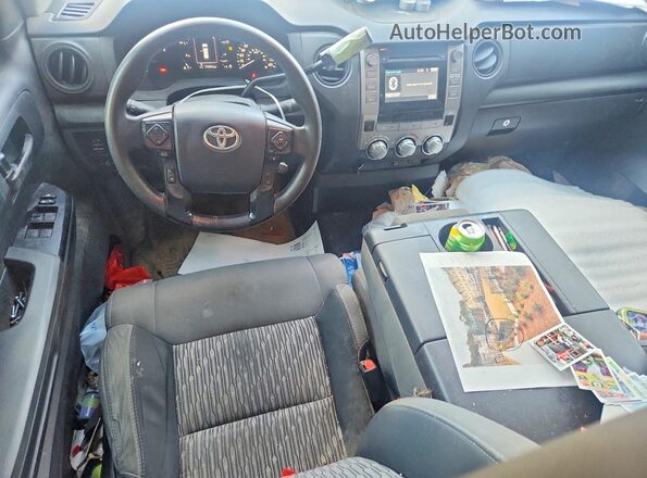 5TFRM5F18KX137237 2019 TOYOTA TUNDRA White Dashboard view