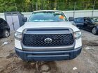 2019 Toyota Tundra Sr White vin: 5TFRM5F18KX137237