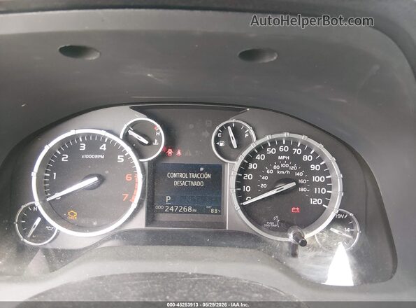5TFRM5F1XHX111859 2017 TOYOTA TUNDRA Blue Widok tylnych siedzeń