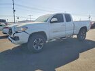 2017 Toyota Tacoma Sr White vin: 5TFRX5GN4HX097305
