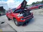 2017 Toyota Tacoma Sr5 Темно-бордовый vin: 5TFRX5GN6HX082644