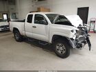 2019 Toyota Tacoma Sr White vin: 5TFRX5GN7KX137352
