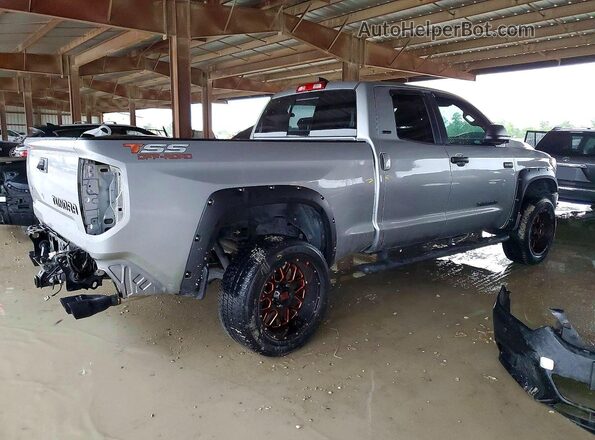 5TFRY5F13LX256139 2020 TOYOTA TUNDRA Серебряный Задняя правая четверть