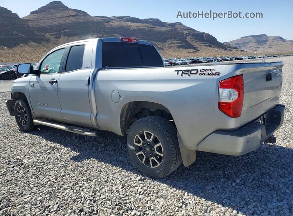 5TFRY5F17GX211453 2016 TOYOTA TUNDRA Серебряный Задняя левая четверть