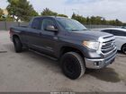 2017 Toyota Tundra Sr5 5.7l V8 Gray vin: 5TFRY5F18HX220583