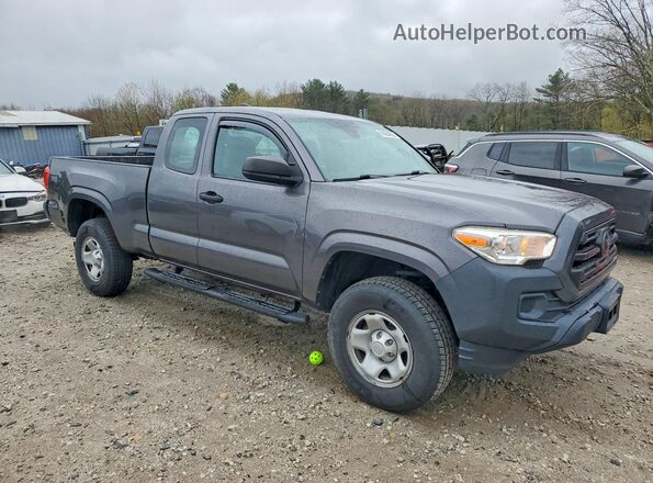 5TFSX5EN1JX059086 2018 TOYOTA TACOMA Серый Передняя правая четверть