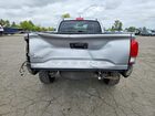 2019 Toyota Tacoma Sr Silver vin: 5TFSX5EN2KX066193