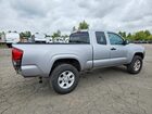 2019 Toyota Tacoma Sr Silver vin: 5TFSX5EN2KX066193