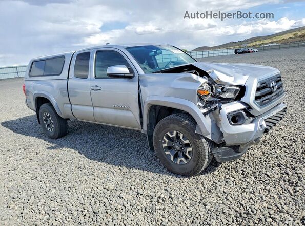 5TFSZ5AN5HX078024 2017 TOYOTA TACOMA Silver Առջևի աջ