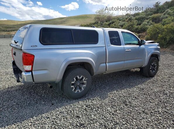 5TFSZ5AN5HX078024 2017 TOYOTA TACOMA Silver Հետևի աջ