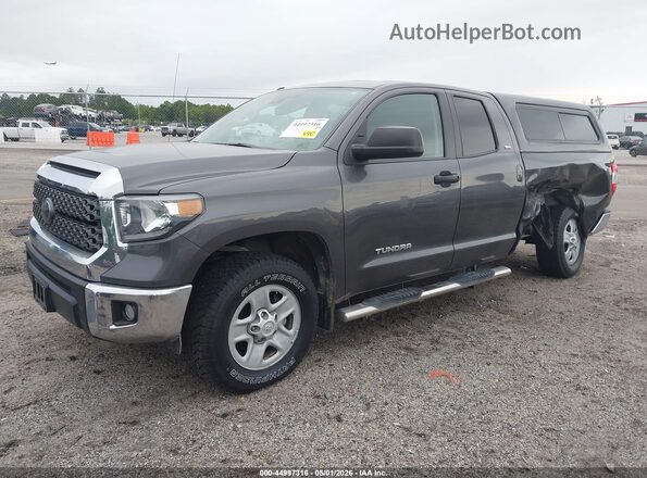 5TFUM5F13KX080391 2019 TOYOTA TUNDRA Серый Передняя левая четверть