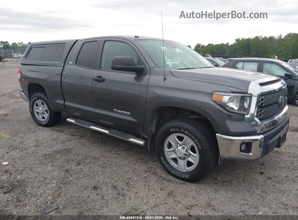 5TFUM5F13KX080391 2019 TOYOTA TUNDRA Серый Передняя правая четверть