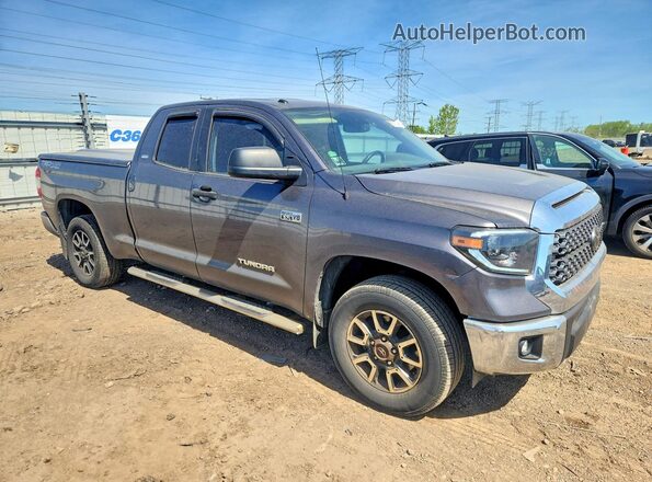 5TFUW5F13KX777621 2019 TOYOTA TUNDRA Gray Delantero derecho