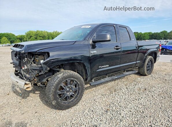 5TFUW5F1XGX500584 2016 TOYOTA TUNDRA Черный Передняя левая четверть