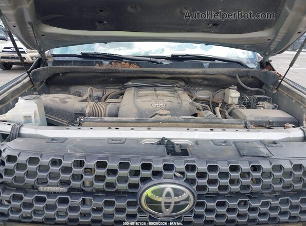 5TFUY5F19MX974130 2021 TOYOTA TUNDRA Серебряный Вид сзади