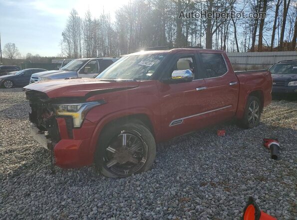 5TFVC5DB4RX040477 2024 TOYOTA TUNDRA Red Vista tres cuartos delantera izquierda