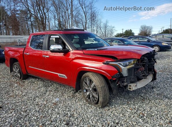 5TFVC5DB4RX040477 2024 TOYOTA TUNDRA Red Delantero derecho