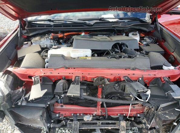 5TFVC5DB4RX040477 2024 TOYOTA TUNDRA Red Vista interior trasera