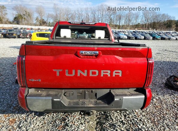 5TFVC5DB4RX040477 2024 TOYOTA TUNDRA Red Vista trasera