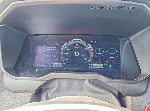 5TFWC5DB2RX075507 2024 TOYOTA TUNDRA Серый Вид щитка приборов
