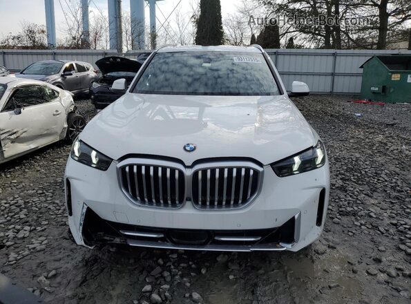 5UX13EU01R9S68033 2024 BMW X5 Белый Вид спереди