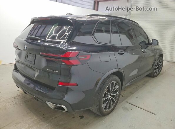 5UX13EU02S9W61352 2025 BMW X5 Черный Задняя правая четверть