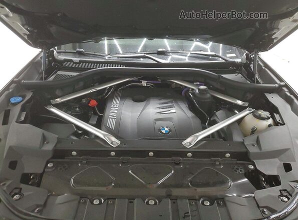 5UX13EU02S9W61352 2025 BMW X5 Черный Вид подкапотного пространства