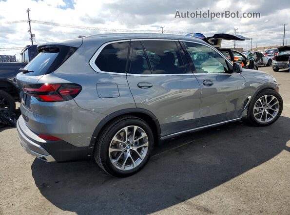 5UX13EU06S9Y91024 2025 BMW X5 Серебряный Задняя правая четверть