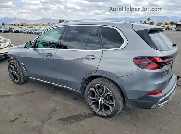 5UX13EU07R9U66440 2024 BMW X5 Серый Задняя левая четверть