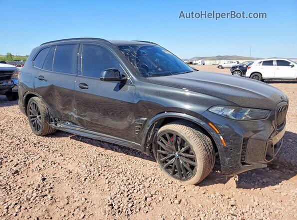 5UX13EU09S9X01085 2025 BMW X5 Черный Передняя правая четверть