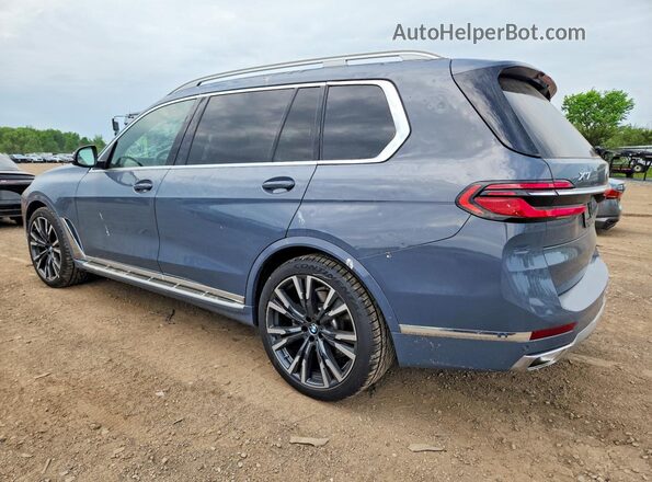 5UX23EM04S9Z67165 2025 BMW X7 Blue Հետևի ձախ