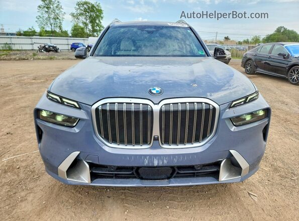 5UX23EM04S9Z67165 2025 BMW X7 Blue Դիմացի տեսք