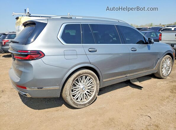 5UX23EM05P9P92075 2023 BMW X7 Gray Tył prawy