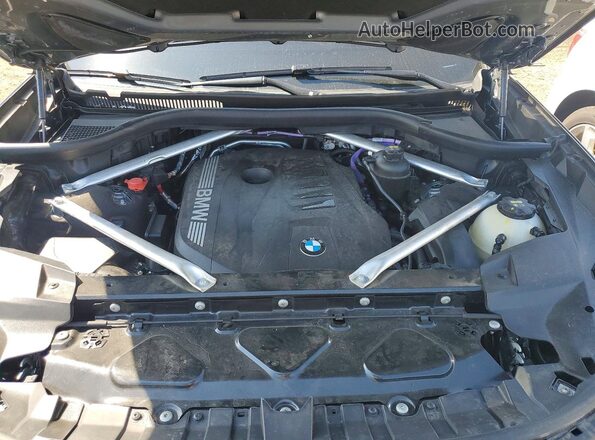 5UX23EM05P9P92075 2023 BMW X7 Gray Widok wnętrza z tyłu