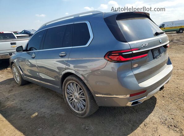 5UX23EM05P9P92075 2023 BMW X7 Gray Tył lewy