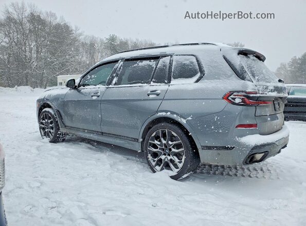 5UX23EM06R9U62884 2024 BMW X7 Gray Задня ліва чверть