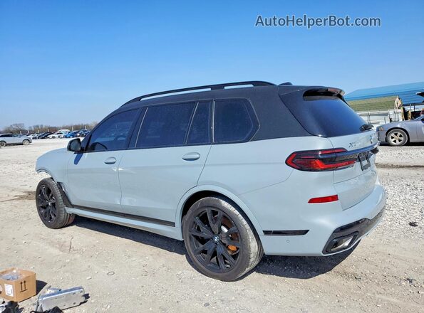 5UX23EM09S9W48666 2025 BMW X7 Gray უკანა მარცხენა