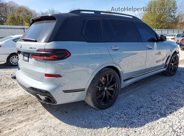 5UX23EM09S9W48666 2025 BMW X7 Gray უკანა მარჯვენა