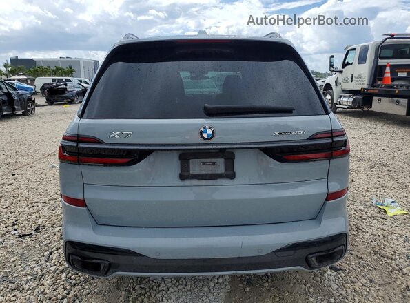 5UX23EM0XS9Y68348 2025 BMW X7 Gray Vista trasera